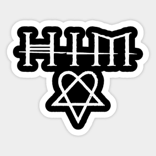 Heartagram HIM Sticker